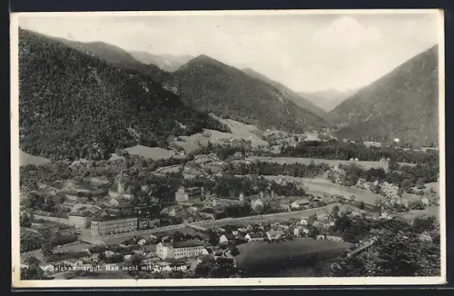 AK Bad Ischl, Salzkammergut, Teilansicht mit Trauntal