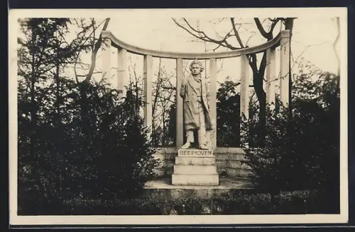 AK Wien, Beethoven-Denkmal im Heiligenstädter Park