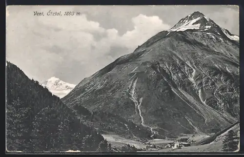 AK Vent, Ortsansicht und Gebirge