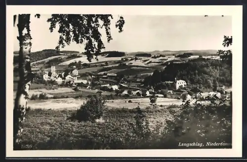 AK Langschlag, Panoramaansicht