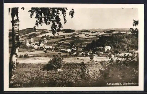 AK Langschlag, Panoramaansicht