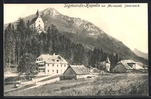AK Mariazell, die Sigmunds-Kapelle