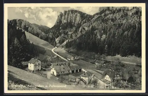 AK Semmering, Adlitzgraben und Polleroswand