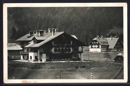 AK Mariazell, Gasthaus am Ortsrand