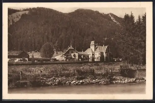 AK Maria-Zell, Gusswerk und Schloss