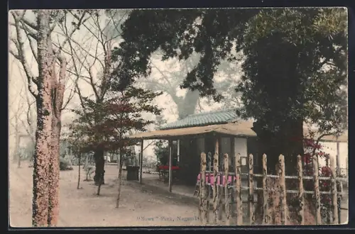 AK Nagasaki, Suwa-Park with building