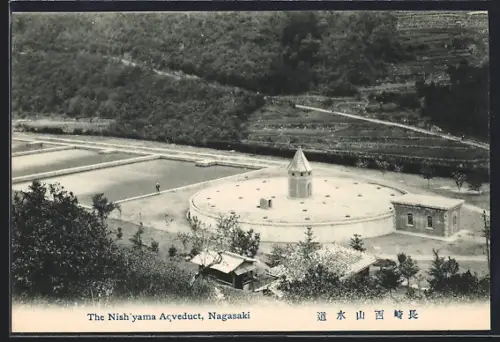 AK Nagasaki, The Nishiyama Aqveduct, bird`s eye view