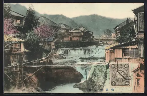 AK Shzenji, View of the settlement with river
