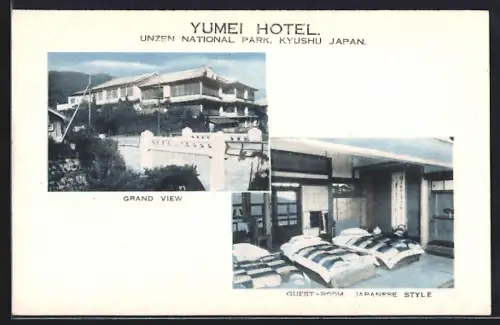AK Unzen /Kyushu, Yumei Hotel, Grand view, Guest-room Japanese style