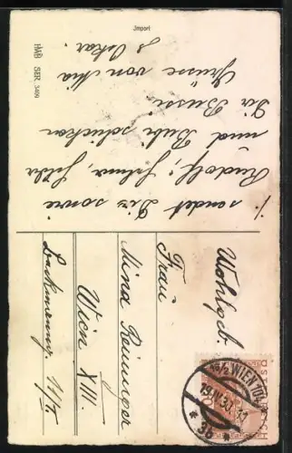 AK Osterhasenkind ärgert einen Osterhasen