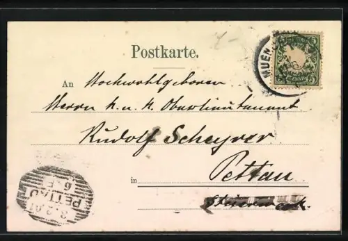 AK München, Partie am Isarthor