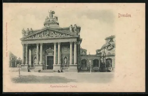 AK Dresden, Portal der Kunstakademie