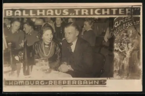 AK Hamburg-St.Pauli, Ballhaus Trichter an der Reeperbahn