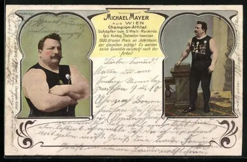 AK Wien, Champion-Athlet Michael Mayer