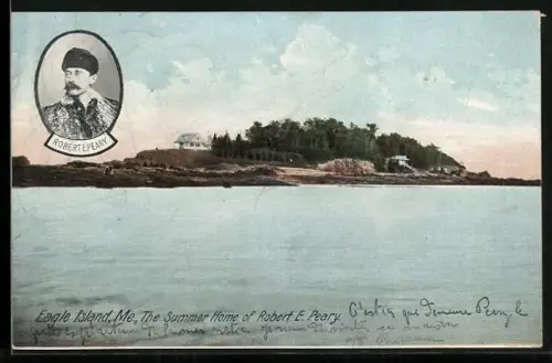 AK Eagle Island /Me., The Summer Home of Robert E. Peary