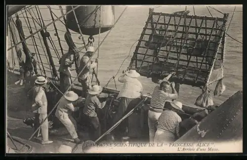 AK Schiff Princesse Alice, Expedition Campagne Scientifique