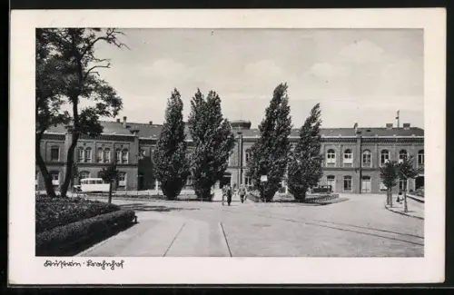 AK Cuestrin-Kostrzyn, Partie am Bahnhof
