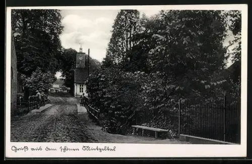 AK Eisenhammer über Küstrin, Gasthof zum Mietzeltal, Bes. Alfonts Bené