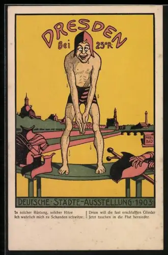 AK Dresden, Deutsche-Städte-Ausstellung 1903