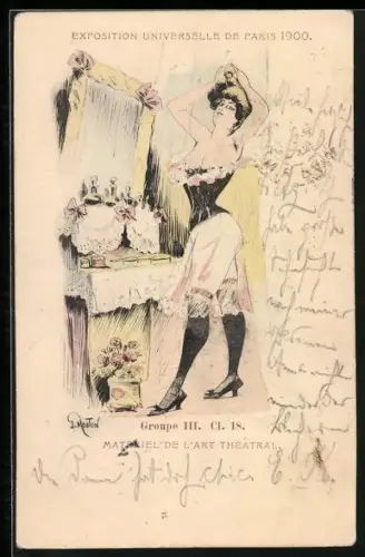 Künstler-AK Georges Mouton: Paris, Exposition universelle de 1900