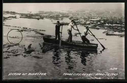 AK Texas City, TX, Explosion 1947, Victim of Disaster