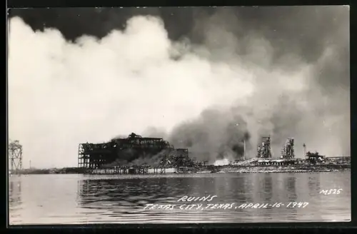 AK Texas City, TX, Explosion 1947, Ruins