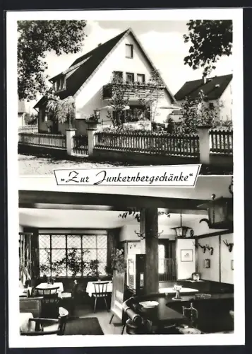 AK Langelsheim, Gasthaus Zur Junkernbergschänke in der Richard-Koch-Strasse 1, Inh. H. Richter