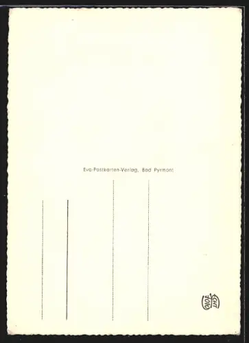 AK Bad Pyrmont, Berggasthaus Erdfälle mit Innenansicht