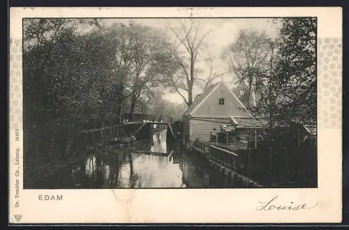 AK Edam, Partie am Kanal