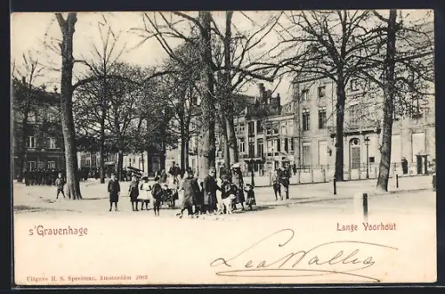 AK s`Gravenhage, Lange Voorhout