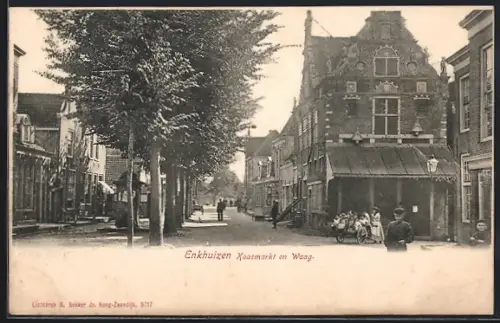 AK Enkhuizen, Kaasmarkt en Waag