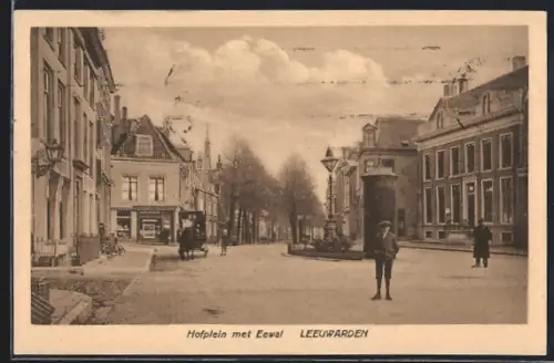 AK Leeuwarden, Hofplein met Eewal