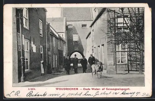 AK Woudrichem, Oude Water- of Gevangenispoort