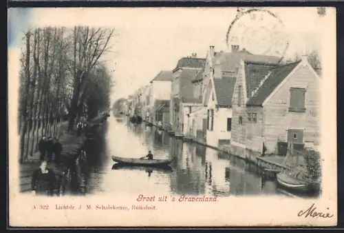 AK `s Gravenland, Bootsstrasse