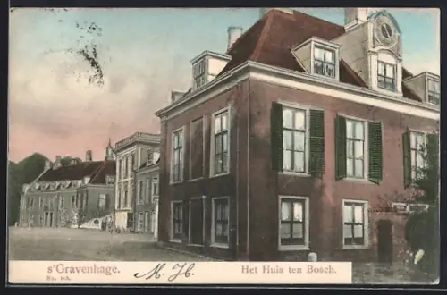 AK s`Gravenhage, Het Huis ten Bosch