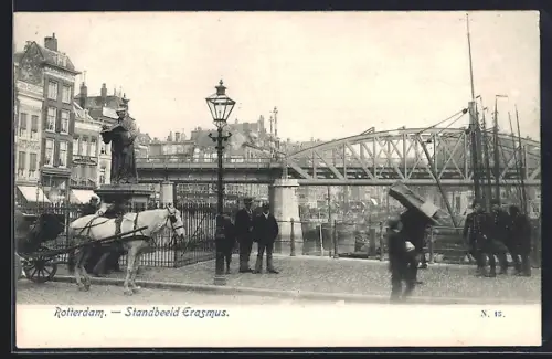 AK Rotterdam, Standbeeld Erasmus