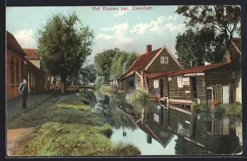 AK Zaandam, het Blauwe pad