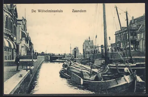AK Zaandam, De Wilhelminasluis