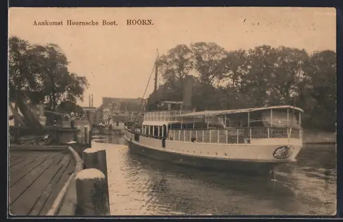 AK Hoorn, Aankomst Hoornsche Boot
