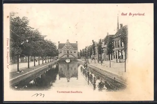 AK Oud Beyerland, Voorstraat-Raadhuis