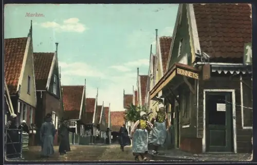 AK Marken, Uitzicht op Straat