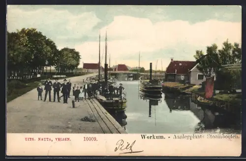 AK Workum, Aanlegplaats Stoombooten