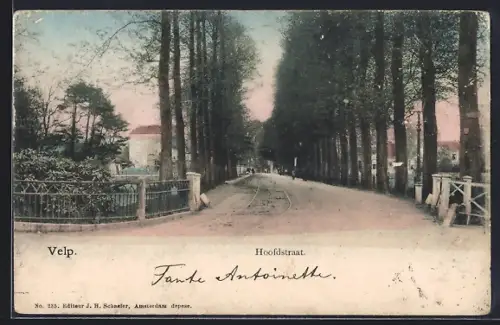 AK Velp, Hoofstraat, Allee