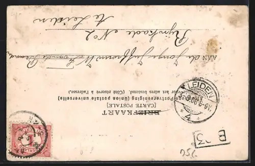 AK Velp, Hoofstraat, Allee