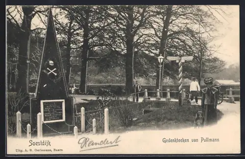 AK Soestdijk, Gedenkteeken van Pullmann