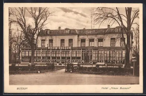 AK Bussum, Hotel Nieuw Bussum
