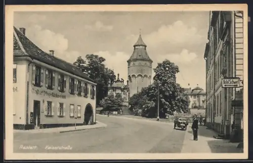 AK Rastatt, Gasthof Pflug-Kloster-Stübl, Kaiserstrasse
