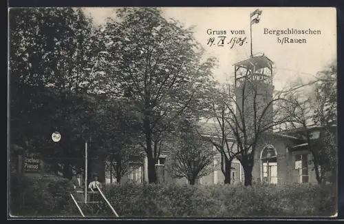 AK Rauen / Fürstenwalde, Bergschlösschen, Inh. W. Thielecke