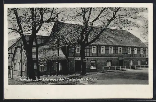 AK Siptenfelde, Gasthaus Zum schwarzen Bär