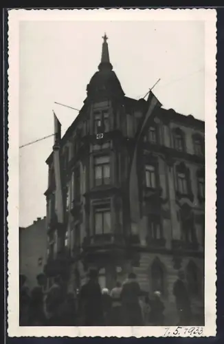Foto-AK Reichenbach /Vogtland, Zwickauer Strasse 46 Ecke Humboldstrasse